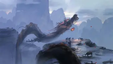 Dragon in Mountain live wallpaper download