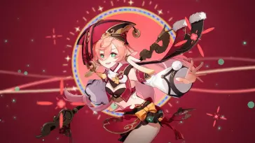 Yanfei's Fiery Finesse animated wallpaper download