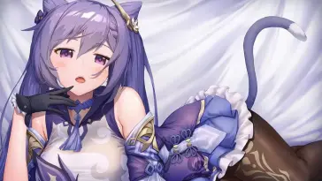 Keqing's Bewitching Charm live wallpaper download