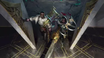 LUCIAN AND SENNA FROM League of Legends live wallpaper download