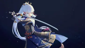 Ayaka Swordplay live wallpaper download