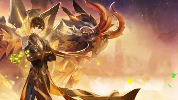 Genshin Impact: Zhongli's Power live wallpaper download