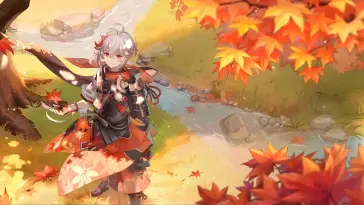 Kazuha's Fall Foliage live wallpaper download