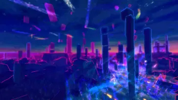 Abstract Cyberpunk City live wallpaper download