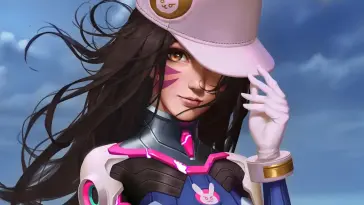 DVA Wearing Pink Suit and Cap live wallpaper download