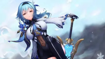 Eula's Frosty Blade live wallpaper download