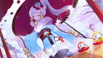 Ayaka's Enchanted World live wallpaper download