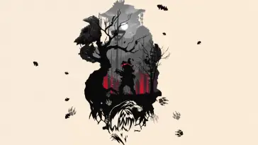 Bloodhound in Forest live wallpaper download