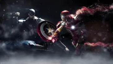 Captain America vs Iron Man live wallpaper download