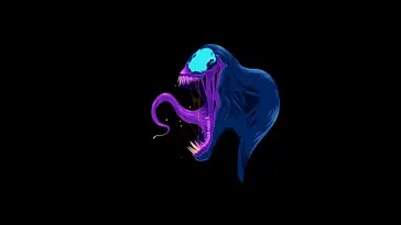 Venom’s Head With Mouth Open live wallpaper download