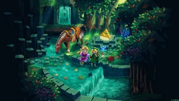 Zelda Waterfall Stream live wallpaper download