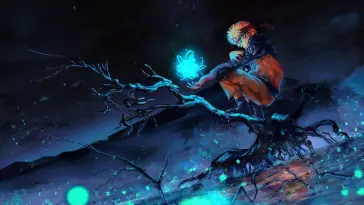 Naruto Uzumaki Near Lake live wallpaper download