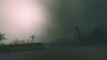 Post Apocalyptic Rainstorm (Metro Exodus) live wallpaper download