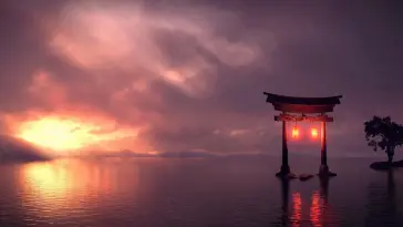 Japanese Torii live wallpaper download