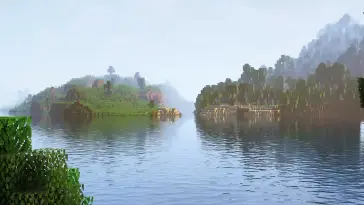 Nature in Minecraft live wallpaper download