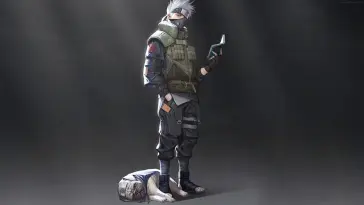 Kakashi Along With Pakkun live wallpaper download