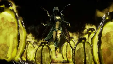 D’VORAH FROM Mortal Kombat X live wallpaper download