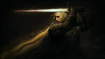 Geralt of Rivia With Sword From Witcher 3 live wallpaper download