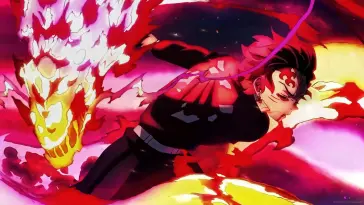 Tanjiro Sun vs Dragon live wallpaper download
