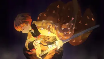 Zenitsu Swordsmanship live wallpaper download
