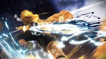 Zenitsu Thunder Breathing live wallpaper download