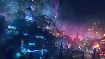 Futuristic Metropolis live wallpaper download