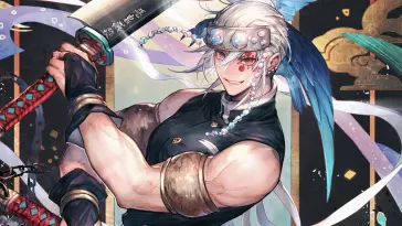 Tengen Uzui With Two Swords live wallpaper download