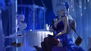 Illustious & Unicorn (Azur Lane) live wallpaper download