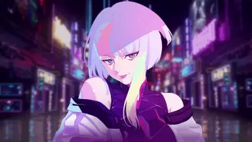 Lucy From Cyberpunk Edgerunners live wallpaper download