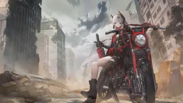 Lucia's Bike Rampage live wallpaper download