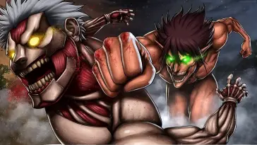 Eren vs Reiner live wallpaper download
