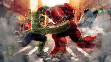 Iron Man Against Hulk live wallpaper download