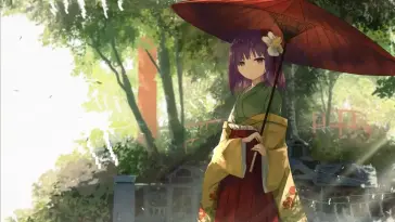 Hieda No Akyuu (Touhou) live wallpaper download