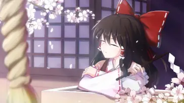 Reimu Hakurei: Guardian of Gensokyo live wallpaper download