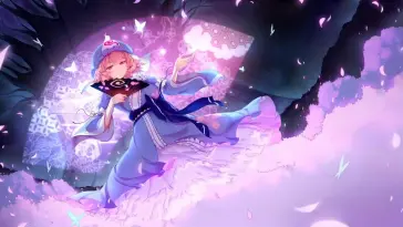 Touhou Yuyuko animated wallpaper download