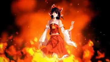 Reimu's Sacred Journey live wallpaper download