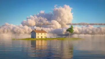House on Island (Spirited Away) live wallpaper download