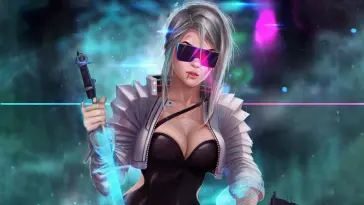 CIRI From CYBERPUNK 2077 live wallpaper download