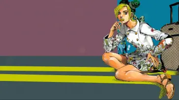 Jolyne Cujoh With Green Hair live wallpaper download