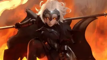 Vengeful Flame: Jeanne d'Arc Alter live wallpaper download