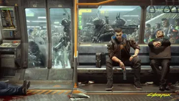 Metro (Cyberpunk 2077) live wallpaper download