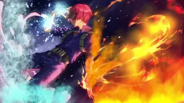 Todoroki Fire and Ice live wallpaper download