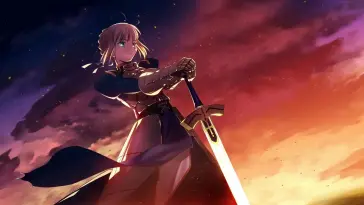 Unleashing Saber's Excalibur live wallpaper download