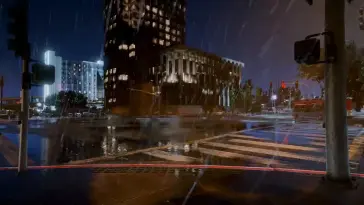 Nightfall Storm in GTA V live wallpaper download