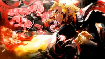 Rengoku Kyojuro Fire in Kimetsu No Yaiba live wallpaper download