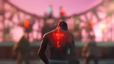 Travis Scott Takes on Fortnite live wallpaper download