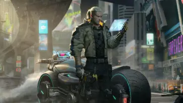 GERALT From CYBERPUNK 2077 live wallpaper download