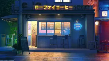 LoFi Coffee Shop live wallpaper download