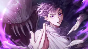 Yuta Okkotsu Purple Eyes live wallpaper download