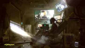 VR in Cyberpunk 2077 live wallpaper download